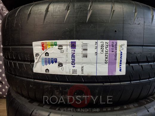 Літні шини 275/35 ZR20 102Y XL ...335/30 ZR21 109Y XL - Michelin Pilot Sport Cup 2R