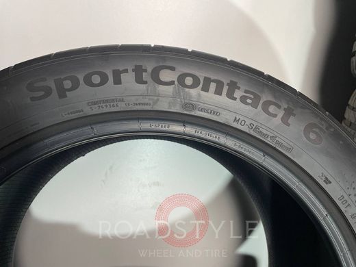 Summer tires, 3/pcs. 275/45 R21 107Y M0...315/40 R21 111Y M0 Continental SportContact 6