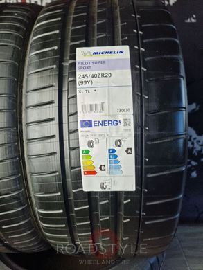 Summer tires 245/40 ZR20 99Y XL *...275/35 ZR20 102Y XL* Michelin Pilot Super Sport