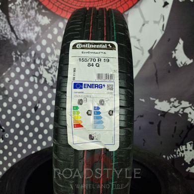 Летние шины 155/70 R19 84Q Continental EcoContact 6